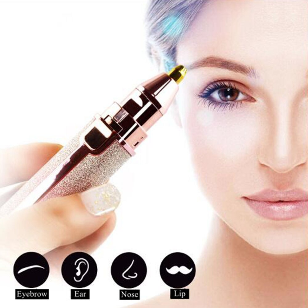 Tondeuse à sourcils électrique portable