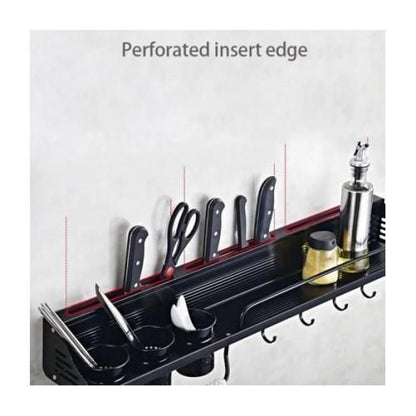 Support de rangement de cuisine en aluminium multifonctionnel