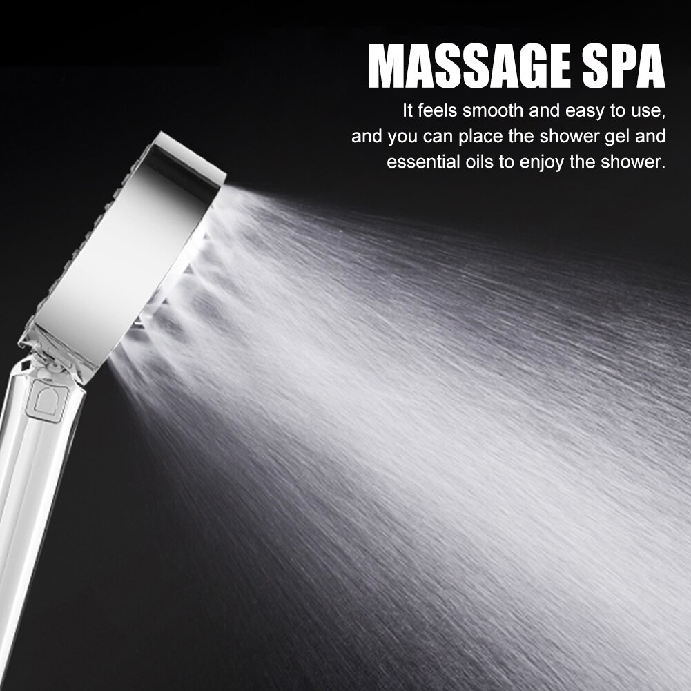 Pomme de douche pressurisée Double face