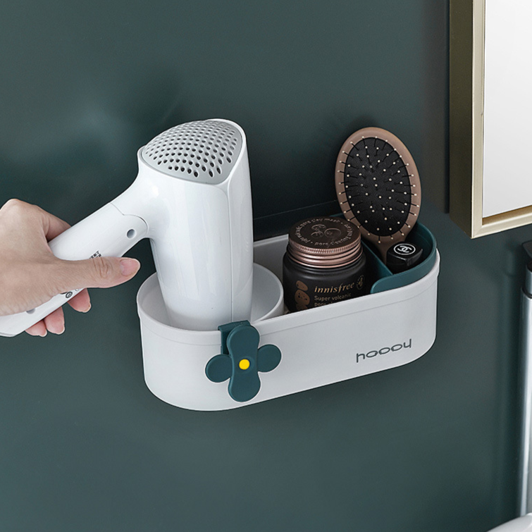 Support de sèche-cheveux multifonctionnel