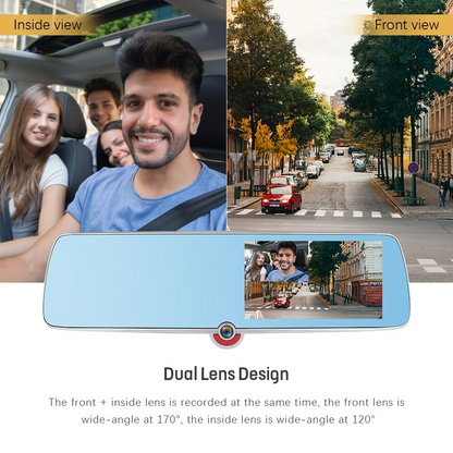 Rétroviseur la voiture atrois caméras et ecran tactile