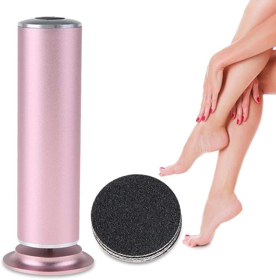 Un appareil de soin des pieds propre et un changement de papier de verre