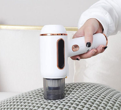 Aspirateur de lit pour l'élimination des acariens et la stérilisation sans fil