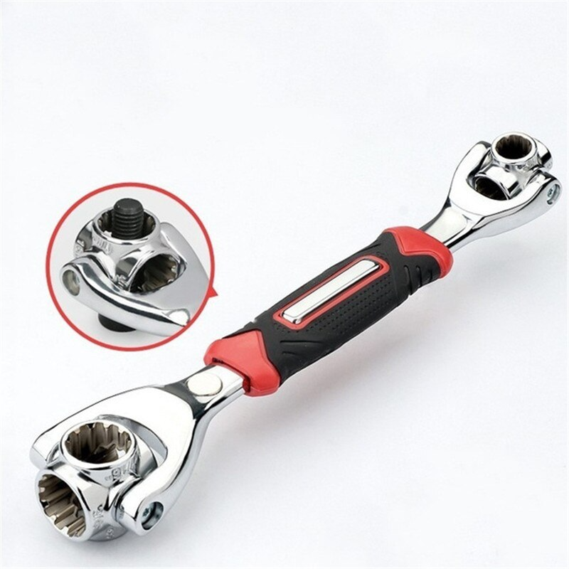 Clé à douille pratique, Rotation à 360 degrés, 52 en 1