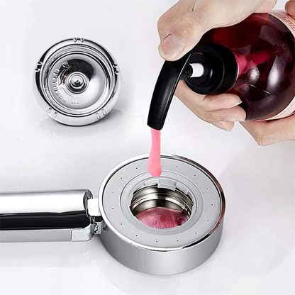 Pomme de douche pressurisée Double face