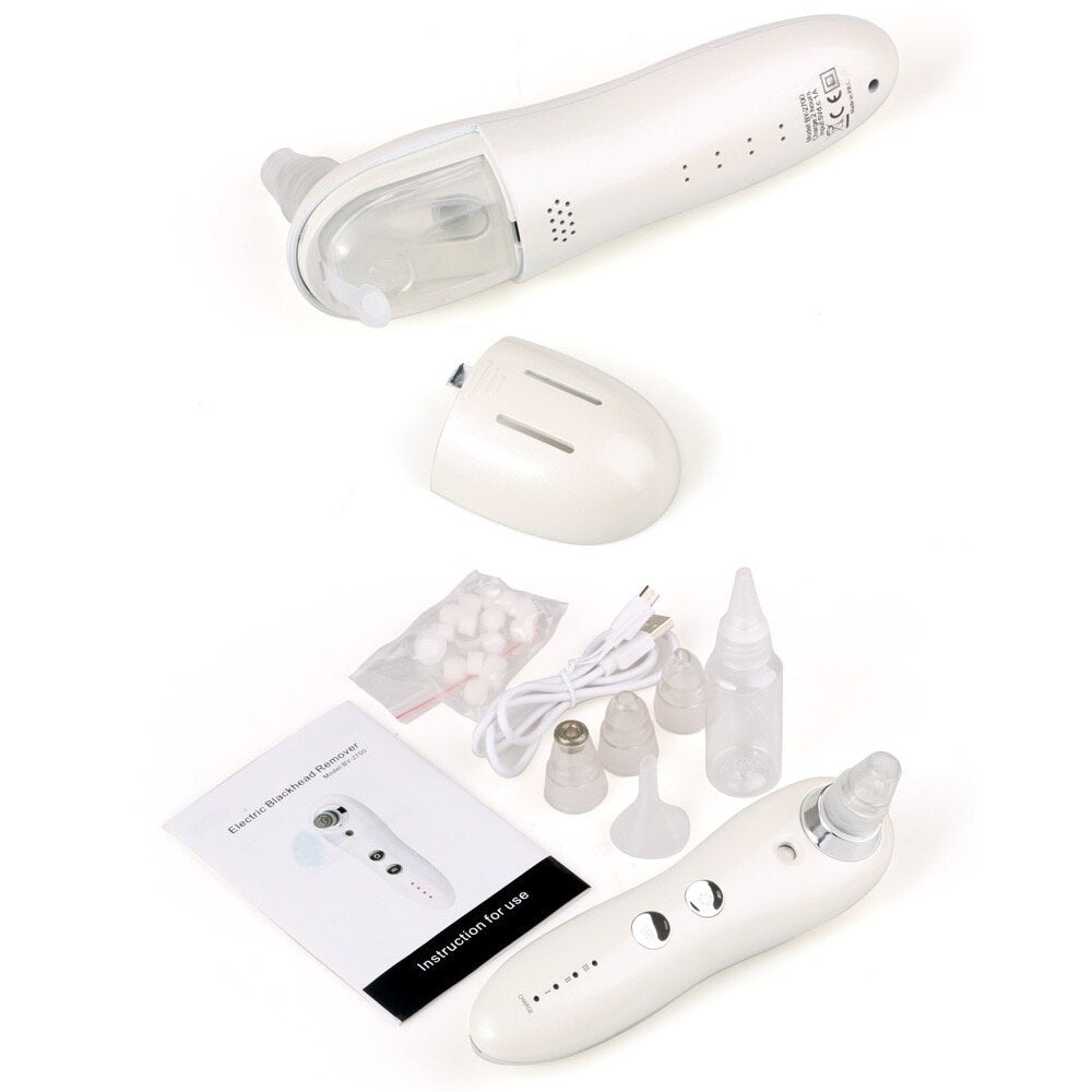 Aspirateur points noirs et pulvérisateur vapeur (Visage)