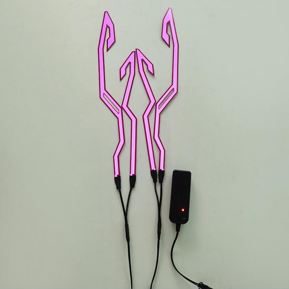 Eclairage casque moto