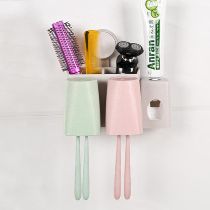 Porte-brosse à dents de rangement multifonctionnel pour les enfants et les familles