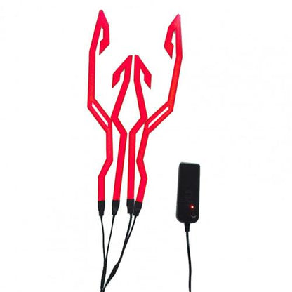 Eclairage casque moto