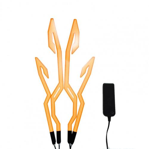 Eclairage casque moto