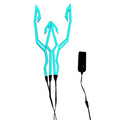 Eclairage casque moto