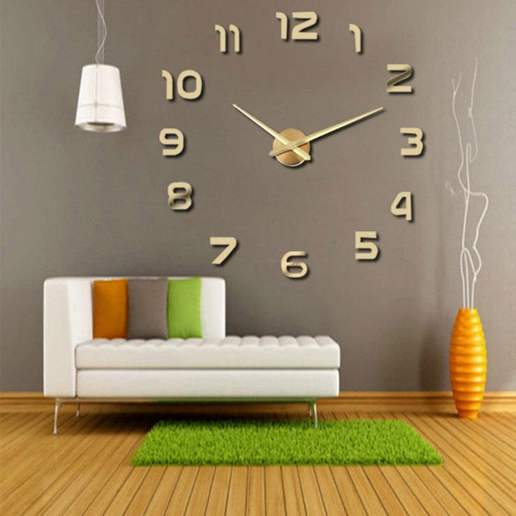 Grande horloge murale 3D