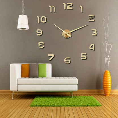 Grande horloge murale 3D