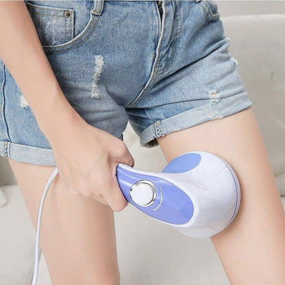 Electric  masseur avec différentes têtes de massage, anti-cellulite, massage pour toutes les zones du corps